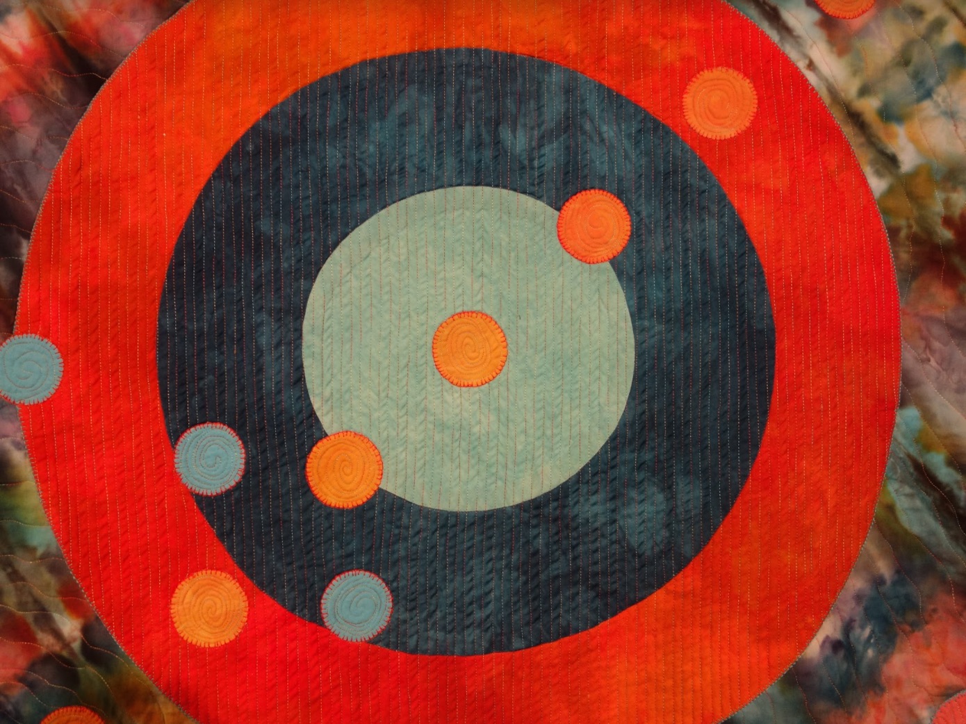 "Trippy" by Barbara Oliver Hartman - Detail